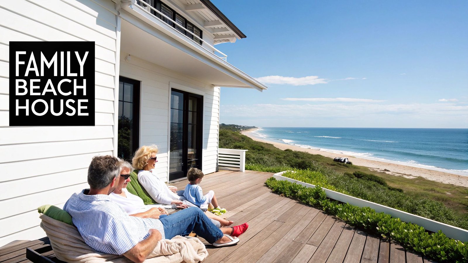 Beach House Rental with Extended Family